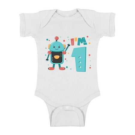 Awkward Styles Robot Birthday Party Robot Baby Bodysuit Short Sleeve Robot Gifts for 1 Year Old First Birthday Baby Bodysuit 1 Year Old Clothes My 1st Birthday Gifts for Birthday Boy Birthday Gifts
Awkward Styles Robot Birthday Party Robot Baby Bodysuit Short Sleeve Robot Gifts for 1 Year Old First Birthday Baby Bodysuit 1 Year Old Clothes My 1st Birthday Gifts for Birthday Boy Birthday Gifts