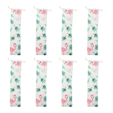 8pcs Portable Spoon Drawstring Bags Travel Chopstick Holders Cutlery Storage Pouches
8pcs Portable Spoon Drawstring Bags Travel Chopstick Holders Cutlery Storage Pouches