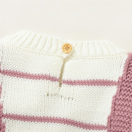 Cathalem Sweatshirts for Kids Clothes Knitted Long Girls Striped Sweater Romper Outfits Baby Jumpsuit Toddler Zip up Hoodie Heavy Sweater Pink 0-3 Months
Cathalem Sweatshirts for Kids Clothes Knitted Long Girls Striped Sweater Romper Outfits Baby Jumpsuit Toddler Zip up Hoodie Heavy Sweater Pink 0-3 Months