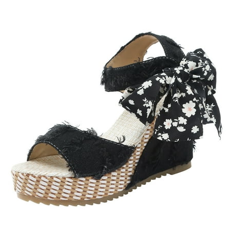 GNEIKDEING Women Wedge Sandals Fish Mouth Floral Strap Sandals Thick Sole Wedge Sandals Versatile Fish Mouth Breathable Wedge Slippers Sandals Gift on Clearance
GNEIKDEING Women Wedge Sandals Fish Mouth Floral Strap Sandals Thick Sole Wedge Sandals Versatile Fish Mouth Breathable Wedge Slippers Sandals Gift on Clearance