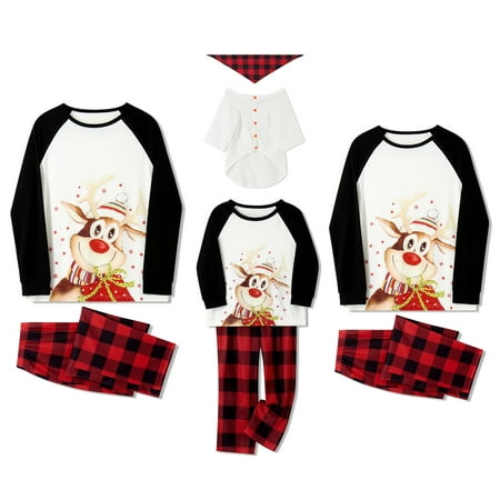 QILINXUAN Christmas Family Pajamas Matching Sets Xmas Matching Pjs for Adults Kids Holiday Home Xmas Family Sleepwear Set
QILINXUAN Christmas Family Pajamas Matching Sets Xmas Matching Pjs for Adults Kids Holiday Home Xmas Family Sleepwear Set