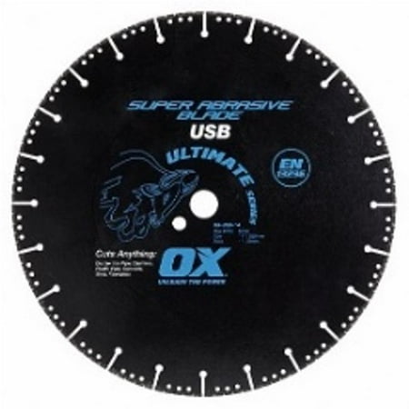 OX TOOLS OX-USB-14 Ultimate Universal Superabrasive 14 Diamond Blade 1 Arbor
