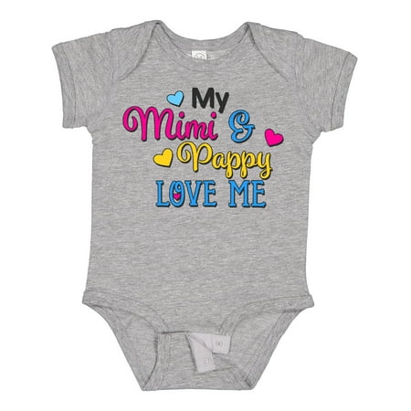 Inktastic My Mimi and Pappy Love Me with Hearts Gift Baby Boy or Baby Girl Bodysuit
Inktastic My Mimi and Pappy Love Me with Hearts Gift Baby Boy or Baby Girl Bodysuit