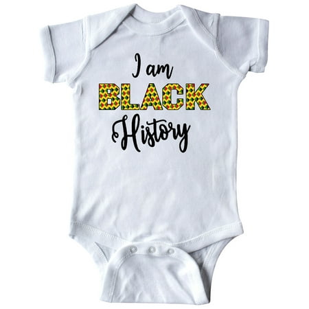 Inktastic I Am Black History Gift Baby Boy or Baby Girl Bodysuit