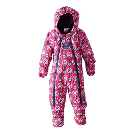 Jojo Maman Bebe Baby-Girls Padded Fleece Lined Pramsuit 3-6 Months