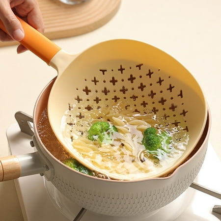 Papaba Vegetable Strainer Multiple Holes Ergonomic Handle Excellent Non-Slip Colander Noodle Vegetable Strainer
Papaba Vegetable Strainer Multiple Holes Ergonomic Handle Excellent Non-Slip Colander Noodle Vegetable Strainer