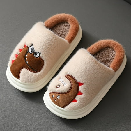 Hunpta Kids Slippers Fashion Autumn Winter Boys Girls Slippers Flat Thick Bottom Soft Comfortable Plush Warm Cute Cartoon Dinosaur
Hunpta Kids Slippers Fashion Autumn Winter Boys Girls Slippers Flat Thick Bottom Soft Comfortable Plush Warm Cute Cartoon Dinosaur