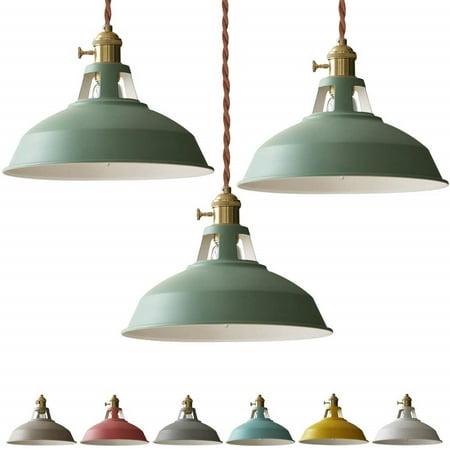 FSLiving H Track Pendants Lighting Iron Art Iron Macaron Green Decoratefor Instant Pendant Light for Cabinet Kitchen Island Customizable Track Lighting Bulbs Not Included - 3 Lights
FSLiving H Track Pendants Lighting Iron Art Iron Macaron Green Decoratefor Instant Pendant Light for Cabinet Kitchen Island Customizable Track Lighting Bulbs Not Included - 3 Lights