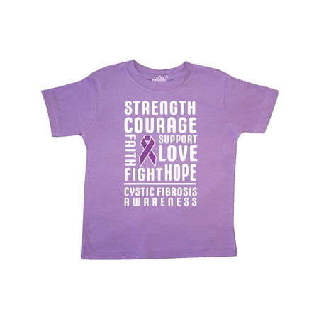 Inktastic Cystic Fibrosis Awareness Strength Courage Support Gift Toddler Boy or Toddler Girl T-Shirt
Inktastic Cystic Fibrosis Awareness Strength Courage Support Gift Toddler Boy or Toddler Girl T-Shirt