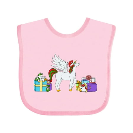 Inktastic Christmas Unicorn with Gifts and Santa Hat Gift Baby Boy or Baby Girl Bib
Inktastic Christmas Unicorn with Gifts and Santa Hat Gift Baby Boy or Baby Girl Bib