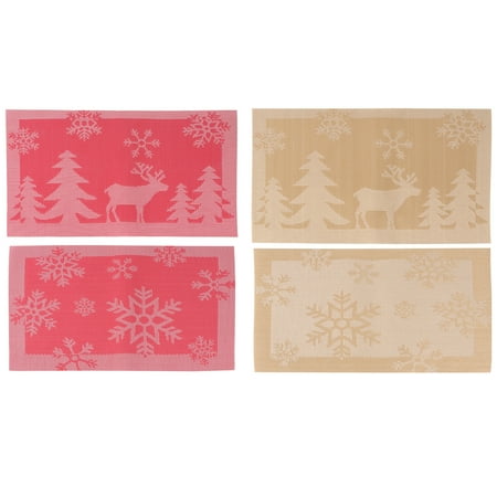 Etereauty Table Christmas Xmas Party Mats Place Placemat Mat Mat Decorative Snowflake Rectangular Winter Kitchen Tablemats Dinner
Etereauty Table Christmas Xmas Party Mats Place Placemat Mat Mat Decorative Snowflake Rectangular Winter Kitchen Tablemats Dinner