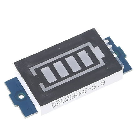 1S Single 3.7V Power Level Lithium Battery Capacity Blue Display Indicator Modul
1S Single 3.7V Power Level Lithium Battery Capacity Blue Display Indicator Modul