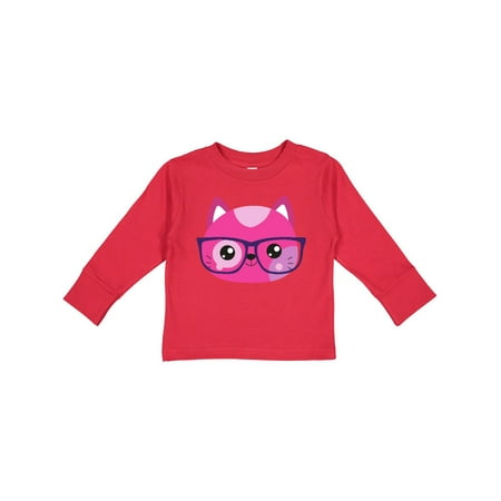 Inktastic Hipster Cat Cat With Glasses Pink Cat Gift Toddler Boy or Toddler Girl Long Sleeve T-Shirt
Inktastic Hipster Cat Cat With Glasses Pink Cat Gift Toddler Boy or Toddler Girl Long Sleeve T-Shirt