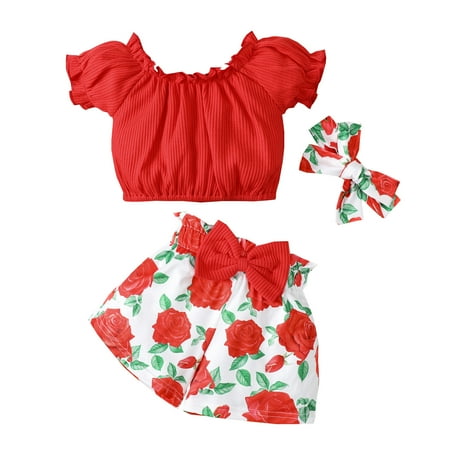 Cute Baby Things Toddler Girls Short Sleeve Tops And Floral Prints Shorts Headbands Outfits 5t T Shirt
Cute Baby Things Toddler Girls Short Sleeve Tops And Floral Prints Shorts Headbands Outfits 5t T Shirt