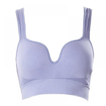 Baywell Women s Wire-Free Activewear Mid Impact Molded Cup Seamless Sports Bra Purple 38/85BCD 40/90ABC
Baywell Women s Wire-Free Activewear Mid Impact Molded Cup Seamless Sports Bra Purple 38/85BCD 40/90ABC