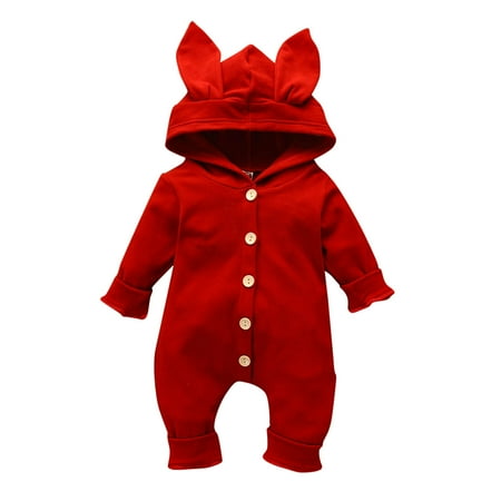 Zlekejiko Toddler Kids Girls Boys Cute Soild Long Sleeves Cartoon Rabbit Ear Hooded Romper Jumpsuit Outfits
Zlekejiko Toddler Kids Girls Boys Cute Soild Long Sleeves Cartoon Rabbit Ear Hooded Romper Jumpsuit Outfits