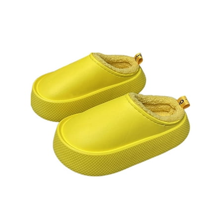 Ritualay Unisex Fuzzy Slipper Fluffy Plush Slippers Slip On Warm Shoes Non-slip Lightweight Home Shoe Winter Bedroom Platform Yellow Slippers 8.5-9
Ritualay Unisex Fuzzy Slipper Fluffy Plush Slippers Slip On Warm Shoes Non-slip Lightweight Home Shoe Winter Bedroom Platform Yellow Slippers 8.5-9