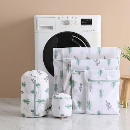 Set of 6 Mesh Laundry Bags-1 Extra Large+1 Large+1 Medium+1 Small+1 Cylindrical Bag+1 Bra Bag Wash Bag for Blouse Hosiery Stocking Underwear Bra Lingerie Travel Laundry Bag
Set of 6 Mesh Laundry Bags-1 Extra Large+1 Large+1 Medium+1 Small+1 Cylindrical Bag+1 Bra Bag Wash Bag for Blouse Hosiery Stocking Underwear Bra Lingerie Travel Laundry Bag