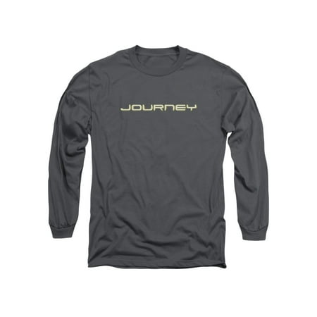 Journey 80's Rock Band Simple Logo Adult Long Sleeve T-Shirt