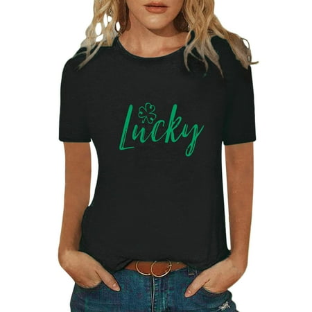 Qufokar Women S Shirts Clearance Short Sleeve Scrub Jackets Women S St. Patrick S Day Letter Printed Top Shirt Short-Sleeved Summer Elegant Shirts Loose Spring Beautiful Shirt
Qufokar Women S Shirts Clearance Short Sleeve Scrub Jackets Women S St. Patrick S Day Letter Printed Top Shirt Short-Sleeved Summer Elegant Shirts Loose Spring Beautiful Shirt