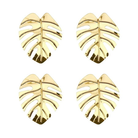 Bestonzon Napkin Ring Table Leaf Buckle Holder Ring Metal Palm Serviette Luau Towel Dinning Summer Tropical Leaves Monstera
Bestonzon Napkin Ring Table Leaf Buckle Holder Ring Metal Palm Serviette Luau Towel Dinning Summer Tropical Leaves Monstera