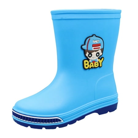Entyinea Girls Rain Boots Short Rain Boots for Toddler Easy-on Lightweight and Waterproof Sky Blue 37
Entyinea Girls Rain Boots Short Rain Boots for Toddler Easy-on Lightweight and Waterproof Sky Blue 37