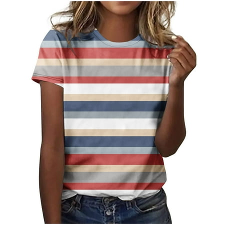 Tank Top for Women Nursing Tops Trendy Woman Causal Crew Neck Printed Blouse Short SleeveT-Shirt Summer Tops Tank Tops Womens Blouses and Tops Dressy on Sale Clearance Blue 2XL
Tank Top for Women Nursing Tops Trendy Woman Causal Crew Neck Printed Blouse Short SleeveT-Shirt Summer Tops Tank Tops Womens Blouses and Tops Dressy on Sale Clearance Blue 2XL