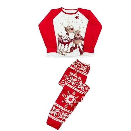 Fesfesfes Xmas Pjs Sets Woman Christmas Cute Christmas Elk Print Top Pants Suit Family Parent-child Wear Mom Clearance Under $10
Fesfesfes Xmas Pjs Sets Woman Christmas Cute Christmas Elk Print Top Pants Suit Family Parent-child Wear Mom Clearance Under $10