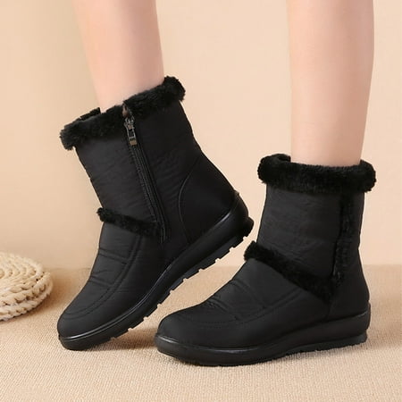 eczipvz Womens Shoes Womens Winter Snow Boots Lined Warm Boots Slip On Outdoor Booties Comfortable Insulated Work Boots for Women for Snow (Black 6.50)
eczipvz Womens Shoes Womens Winter Snow Boots Lined Warm Boots Slip On Outdoor Booties Comfortable Insulated Work Boots for Women for Snow (Black 6.50)