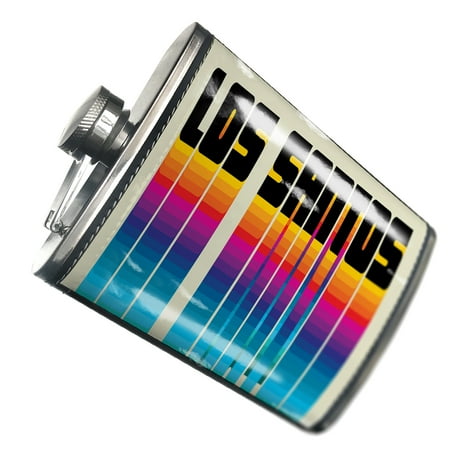 NEONBLOND Flask Retro Cites States Countries Los Santos