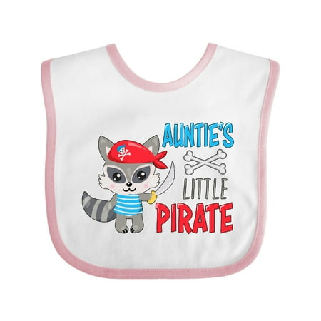 Inktastic Auntie s Little Pirate Cute Raccoon with Sword Gift Baby Boy or Baby Girl Bib
Inktastic Auntie s Little Pirate Cute Raccoon with Sword Gift Baby Boy or Baby Girl Bib