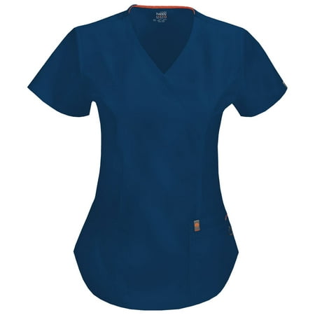 Code Happy Bliss w/ Certainty Female Mock Wrap Top 46601A