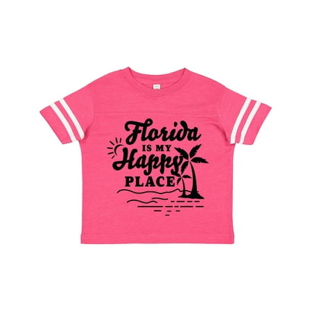 Inktastic Florida is My Happy Place with Palm Trees Gift Toddler Boy or Toddler Girl T-Shirt
Inktastic Florida is My Happy Place with Palm Trees Gift Toddler Boy or Toddler Girl T-Shirt