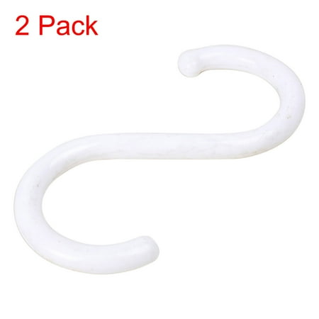 Unique Bargains 4.3 x1.97 S shaped Hooks Hangers Clasp for Wardrobe Plastic White 5pcs/Pack 2 Pack
Unique Bargains 4.3 x1.97 S shaped Hooks Hangers Clasp for Wardrobe Plastic White 5pcs/Pack 2 Pack