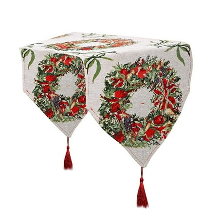 Yubatuo Home Christmas Table Runner Dresser Scarves Christmas Decorations Table Runners for Christmas Eve Family Dinner/Party/Events/Kitchen Decor Snowflakes with Reindeer Silhouettes 13x70in
Yubatuo Home Christmas Table Runner Dresser Scarves Christmas Decorations Table Runners for Christmas Eve Family Dinner/Party/Events/Kitchen Decor Snowflakes with Reindeer Silhouettes 13x70in