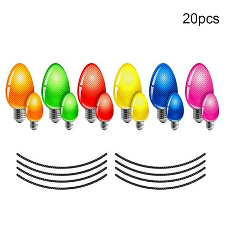 20 Pieces Reflective Christmas Car Magnets Set 12 Pieces Xmas Holiday Christmas Lights Bulb Magnet Set for Xmas Holiday Winter Party Car Garage Mailbox Refrigerator Decal with 8 Magnet Wire
20 Pieces Reflective Christmas Car Magnets Set 12 Pieces Xmas Holiday Christmas Lights Bulb Magnet Set for Xmas Holiday Winter Party Car Garage Mailbox Refrigerator Decal with 8 Magnet Wire