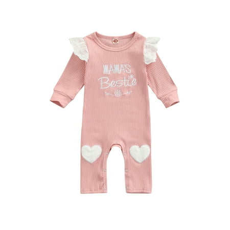 Herdignity Baby Girl s Embroidered Letter Pattern Patchwork Lace Long Sleeve Jumpsuit for Party Photography
Herdignity Baby Girl s Embroidered Letter Pattern Patchwork Lace Long Sleeve Jumpsuit for Party Photography
