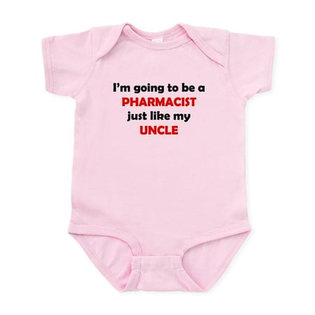 CafePress - Pharmacist Like My Uncle Body Suit - Baby Light Bodysuit Size Newborn - 24 Months 
CafePress - Pharmacist Like My Uncle Body Suit - Baby Light Bodysuit Size Newborn - 24 Months