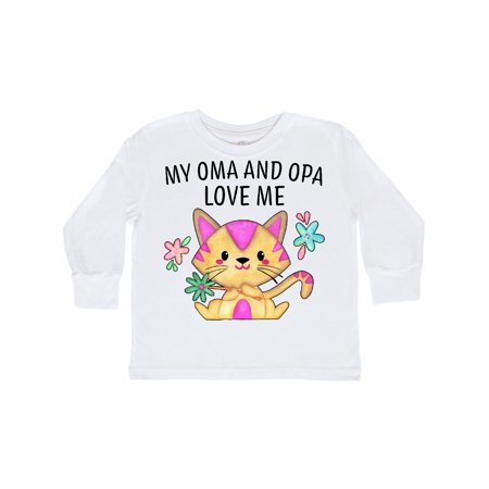 Inktastic My Oma and Opa Love Me with Cute Kitten and Flowers Gift Toddler Boy or Toddler Girl Long Sleeve T-Shirt
Inktastic My Oma and Opa Love Me with Cute Kitten and Flowers Gift Toddler Boy or Toddler Girl Long Sleeve T-Shirt