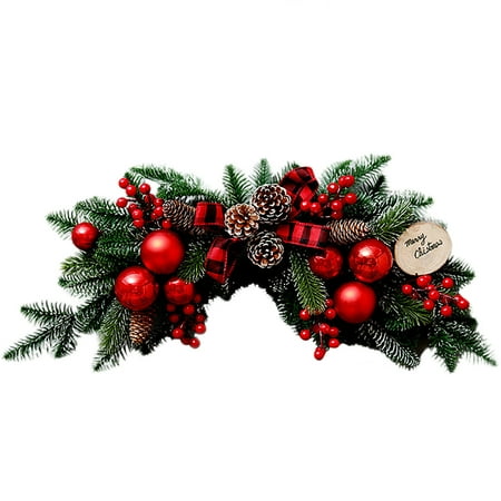Hanzidakd Christmas Decorations Desktop Ornament Christmas Decorations PE Simulation Rattan Christmas Tree Window Door Hanging Wall Hanging Arrangement
Hanzidakd Christmas Decorations Desktop Ornament Christmas Decorations PE Simulation Rattan Christmas Tree Window Door Hanging Wall Hanging Arrangement
