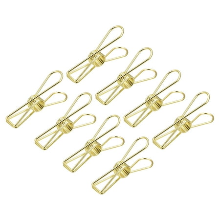 Uxcell Tablecloth Clips 70mm Carbon Steel Clamps for Fix Table Cloth Gold Tone 14 Pcs
Uxcell Tablecloth Clips 70mm Carbon Steel Clamps for Fix Table Cloth Gold Tone 14 Pcs