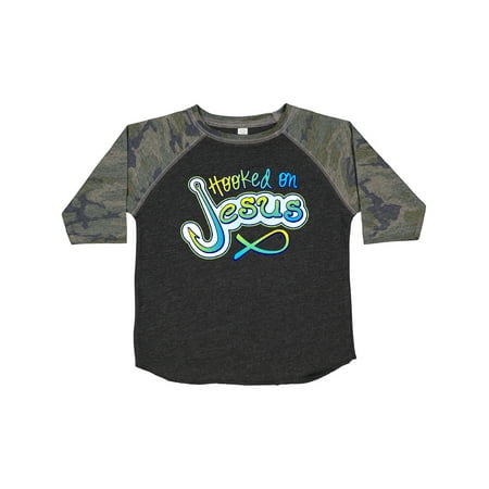 Inktastic Hooked on Jesus Christian Gift Toddler Boy or Toddler Girl T-Shirt
Inktastic Hooked on Jesus Christian Gift Toddler Boy or Toddler Girl T-Shirt