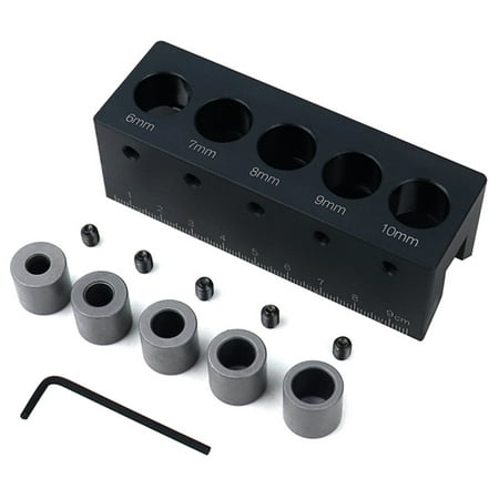 90 Degree Straight Angle Drill Guide Pocket Hole Jig Kit Aluminum Alloy Hole Locator Doweling Woodworking Tool
90 Degree Straight Angle Drill Guide Pocket Hole Jig Kit Aluminum Alloy Hole Locator Doweling Woodworking Tool