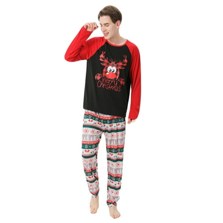 Christmas Parent-child Nightwear Set/ Romper Long Sleeve Stripe Printed Tops and Pants
Christmas Parent-child Nightwear Set/ Romper Long Sleeve Stripe Printed Tops and Pants