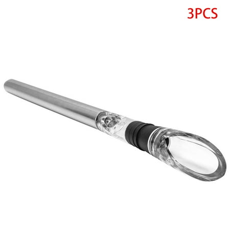 GeweYeeli 3PCS Portable Wine Bottle Cooler Stick Stainless Steel Wine Chilling Rod Leakproof Wine Chiller
GeweYeeli 3PCS Portable Wine Bottle Cooler Stick Stainless Steel Wine Chilling Rod Leakproof Wine Chiller
