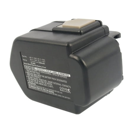 Synergy Digital Power Tool Battery Compatible with Milwaukee PEP12TX Power Tool (Ni-MH 12V 3300mAh) Ultra High Capacity Replacement for Milwaukee 48-11-1900 Battery
Synergy Digital Power Tool Battery Compatible with Milwaukee PEP12TX Power Tool (Ni-MH 12V 3300mAh) Ultra High Capacity Replacement for Milwaukee 48-11-1900 Battery