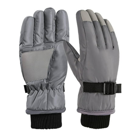 YWDJ Toddler Girls Boys Snow Gloves Kids Ski Winter Gloves Waterproof Windproof Kids Warm Gloves Gray
YWDJ Toddler Girls Boys Snow Gloves Kids Ski Winter Gloves Waterproof Windproof Kids Warm Gloves Gray