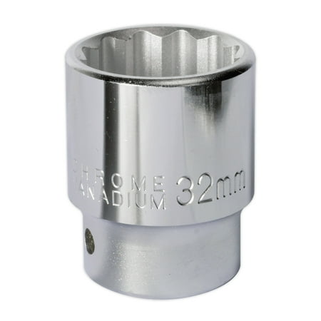 Sealey S34/32 Walldrive Socket 32Mm 3/4Sq Drive