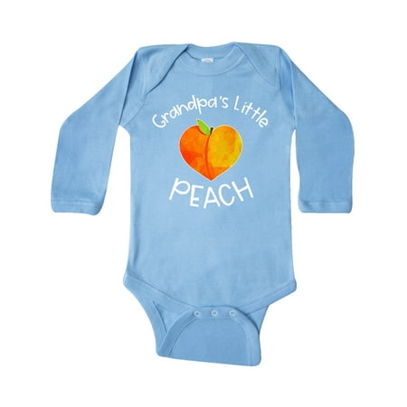 Inktastic Grandpa s Little Peach Cute Peach Heart Gift Baby Boy or Baby Girl Long Sleeve Bodysuit
Inktastic Grandpa s Little Peach Cute Peach Heart Gift Baby Boy or Baby Girl Long Sleeve Bodysuit