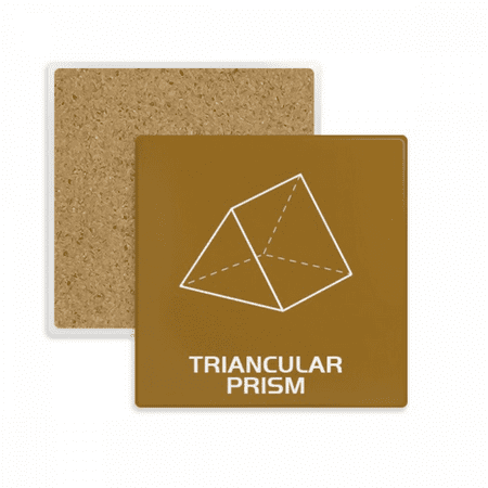 Mathematical Geometric Space Triprism Coaster Cup Mat Mug Subplate Holder Insulation Stone
Mathematical Geometric Space Triprism Coaster Cup Mat Mug Subplate Holder Insulation Stone